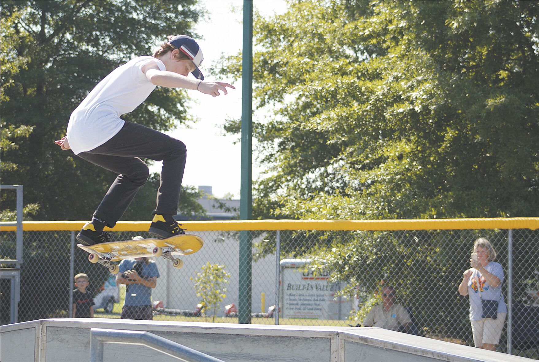 Skaters of all ages competed at Pete3Fest Saturday